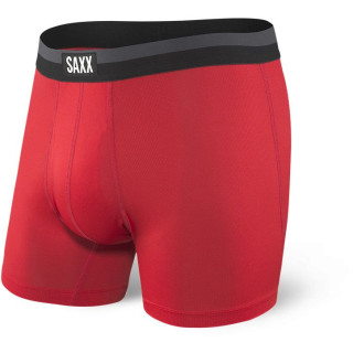 Calzoncillos bóxer para hombre Saxx Sport Mesh BB Fly rojo/negro Red