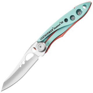 Cuchillo Leatherman Skeletool KB turquesa Paradise