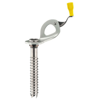 Tornillo de hielo Petzl Laser Speed 13 cm plata