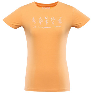 Camiseta de mujer Alpine Pro Norda naranja peach