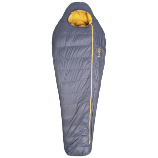 Saco de dormir de plumón Patizon D 890 L (186-200 cm) negro/amarillo Anthracite / Gold