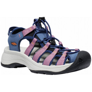 Sandalias de mujer Keen Astoria West Sandal Women azul/rosa nostalgia rose/tangerine