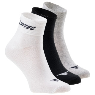 Calcetines de hombre Hi-Tec Chire Pack mix1 White/Black/GreyMeange