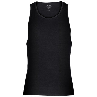 Camiseta funcional sin mangas para hombre Icebreaker Anatomica Tank negro black