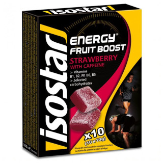 Gominolas energéticas de frutas Isostar s kofeinem