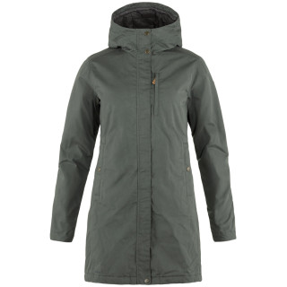 Abrigo de mujer Fjällräven Kiruna Padded Parka W gris Basalt