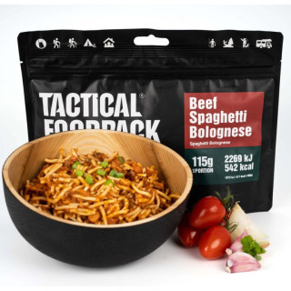 Comida deshidratada Tactical Foodpack Beef Spaghetti Bolognese