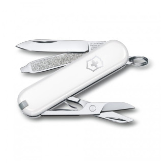 Navaja Victorinox Classic SD Colors blanco Falling Snow