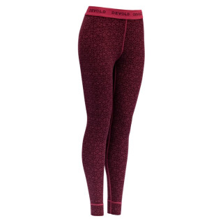 Calzoncillos funcionales de mujer Devold Duo Active Woman Long Johns burdeos Port