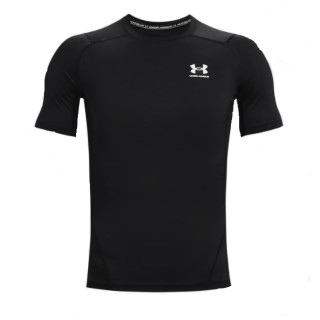 Camiseta funcional de hombre Under Armour HG Armour Comp SS negro Black//White