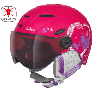 Casco de esquí para niños Etape Rider Pro Light rosa