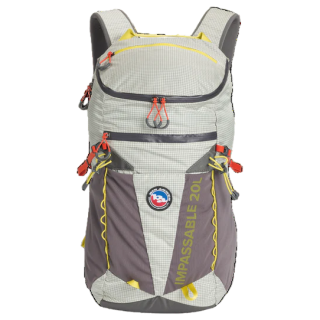 Mochila de senderismo Big Agnes Impassable 20L gris Fog