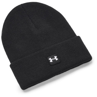 Gorro de hombre Under Armour Halftime Cuff negro/blanco Black/White