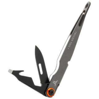 Cuchillo multiuso True Utility Tweezer Tool Plus gris