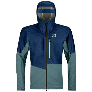 Chaqueta softshell de hombre Ortovox Mesola Jacket M azul deep ocean