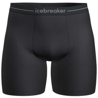 Calzoncillos bóxer para hombre Icebreaker M Anatomica Long Boxers negro Black