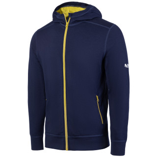 Sudadera de hombre Zulu Merino Hoodie 230 azul Navy