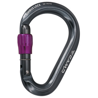 Mosquetón Camp Nimbus Lock violeta gun metal/fuchsia