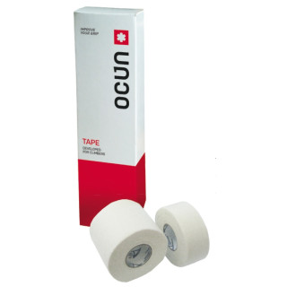 Cintas kinesiológicas Ocún Tape Box 25mm x 10m - pack 8 blanco