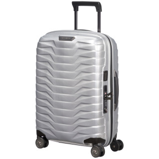 Maleta de viaje Samsonite Proxis Spinner 55 EXP plata Silver