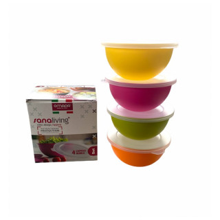 Juego de boles Omada Sanaliving Bowls Set 4x 0,5L