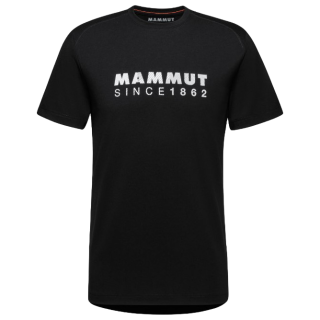 Camiseta de hombre Mammut Trovat T-Shirt Men Logo negro black