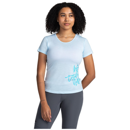 Camiseta de mujer Kilpi Garove azul claro light blue