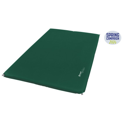 Colchoneta autohinchable Outwell Sleeplite Double 7.5 cm verde