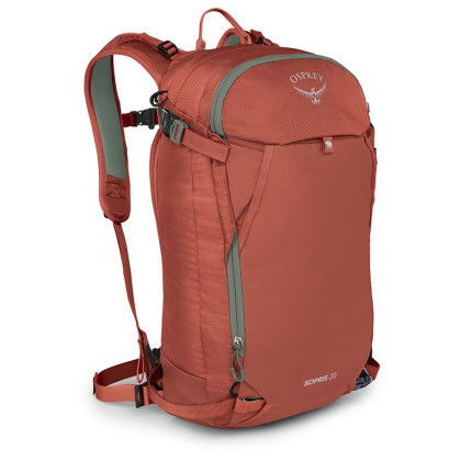 Mochila para esquí de travesía Osprey Sopris 20 naranja emberglow orange