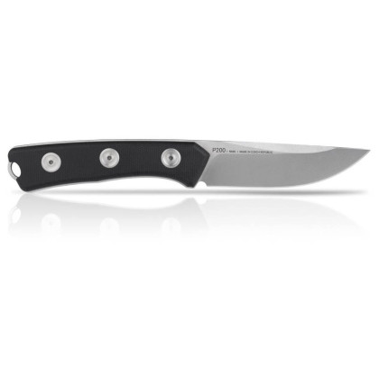 Cuchillo Acta non verba P200 Mk.II Stonewash, PE, LS negro