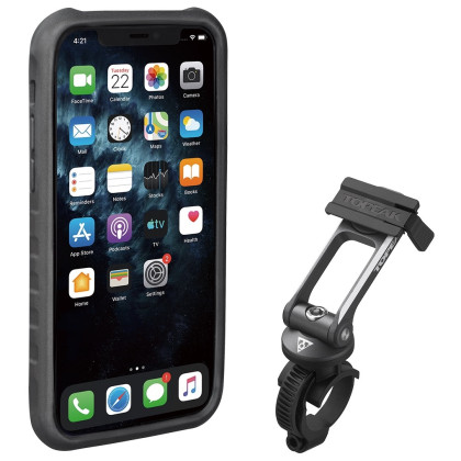 Funda Topeak Ridecase pro Iphone 11 Pro negro/gris Black/Gray