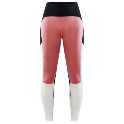 Pantalones de mujer Craft Pro Hypervent negro/rosa Coral/Black