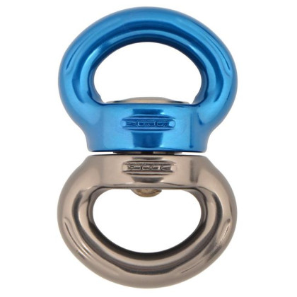 Eje giratorio DMM Axis Swivel Small plata/azul Titanium/Blue