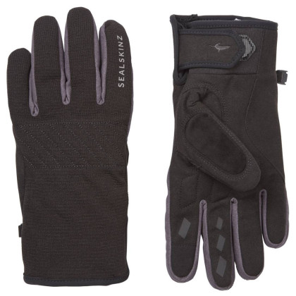 Guantes impermeables SealSkinz Howe negro Black