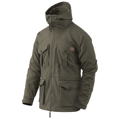 Chaqueta de hombre Helikon-Tex Sas Smock - Duracanvas verde Taiga Green