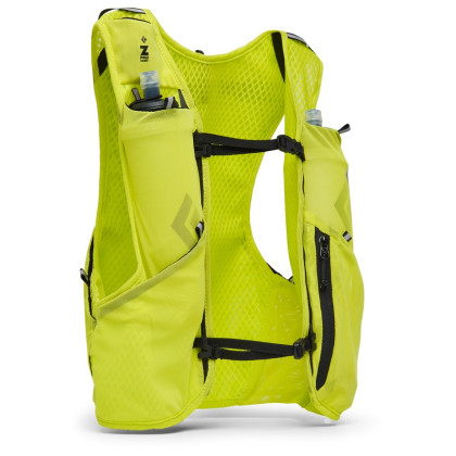 Chaleco de carrera Black Diamond Distance 4 Hydration Vest amarillo Optical Yellow