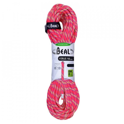 Cuerda de escalada Beal Virus 10 mm 200 m rosa pink