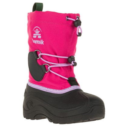 Botas de nieve para niños Kamik Southpole 4 rosa/negro Rose Lavender