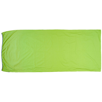 Forro para saco de dormir Warmpeace Polycotton Rectangular verde claro AppleGreen