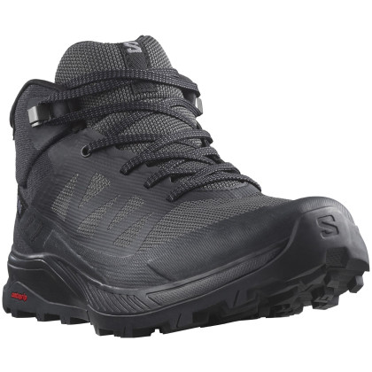 Calzado de mujer Salomon Outrise Mid Gore-Tex negro Black