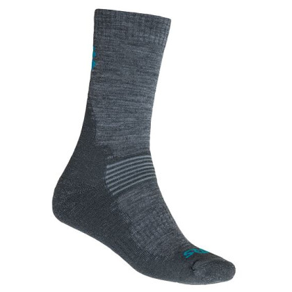 Calcetines Sensor Expedition Merino Wool gris/azul Gray/Blue