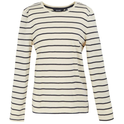 Camiseta de mujer Regatta Federica II beige LtVanil/Navy