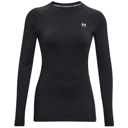 Camiseta funcional de mujer Under Armour Authentics Crew negro Black//White