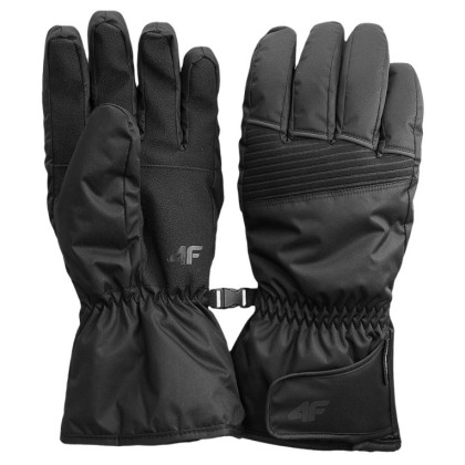 Guantes de esquí 4F Gloves Fnk M150 negro DEEP BLACK