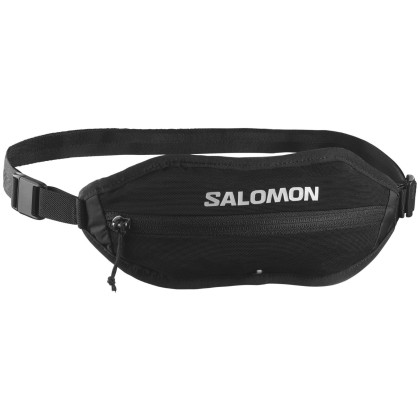 Riñonera de carrera Salomon Active Sling negro BLACK / METAL