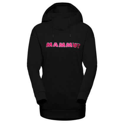 Sudadera de mujer Mammut Mammut ML Hoody Women Logo negro black