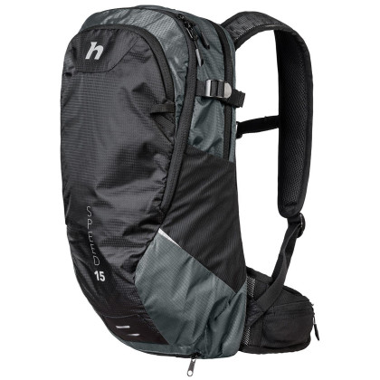 Mochila de ciclismo Hannah Speed 15 negro/gris anthracite/grey