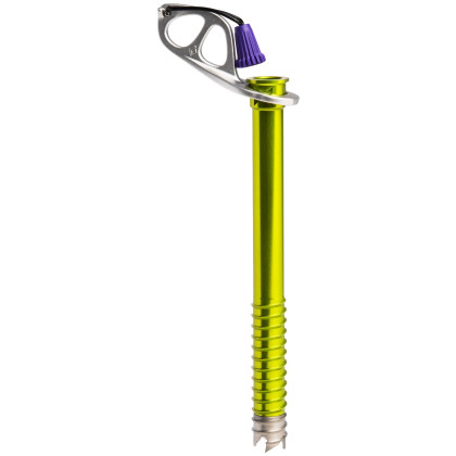 Tornillo de hielo Black Diamond Ultralight Ice Screw 22 cm violeta Purple