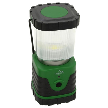 Linterna LED Cattara LED 300lm CAMPING negro/verde černá zelená