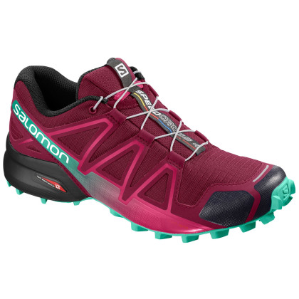 Calzado de mujer Salomon Speedcross 4 W rojo BeetRed/Electric